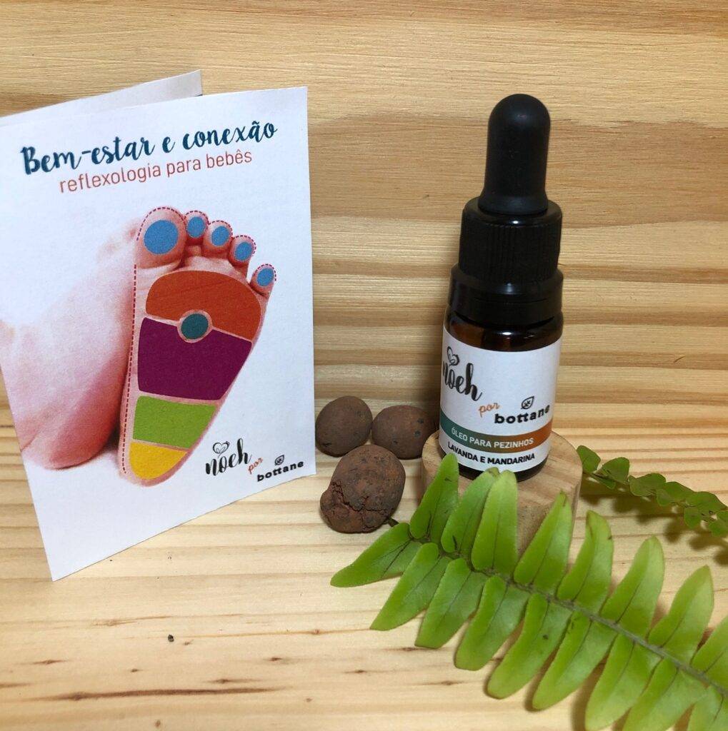 Óleo para reflexologia